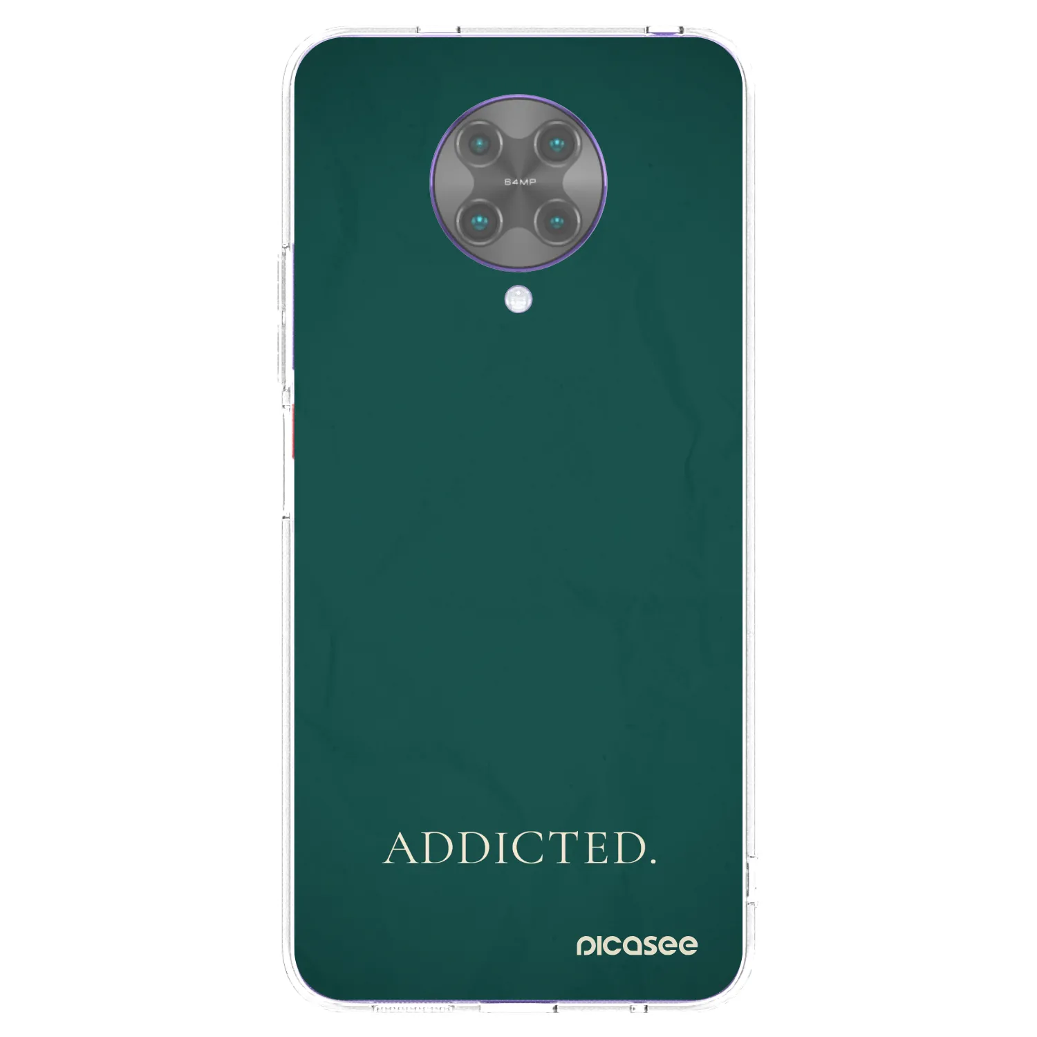 Picasee átlátszó szilikon tok az alábbi mobiltelefonokra Xiaomi Poco F2 Pro - Addicted