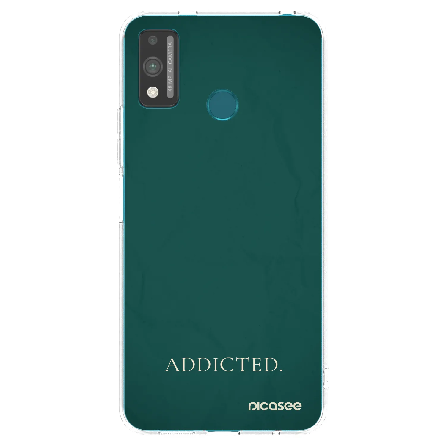 Picasee átlátszó szilikon tok az alábbi mobiltelefonokra Honor 9X Lite - Addicted