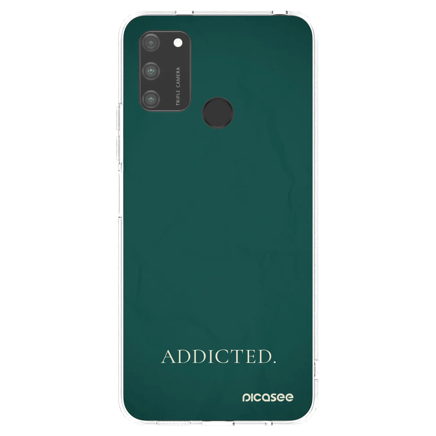 Picasee átlátszó szilikon tok az alábbi mobiltelefonokra Honor 9A - Addicted