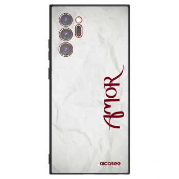Picasee fekete szilikon tok az alábbi mobiltelefonokra Samsung Galaxy Note 20 Ultra - Amor