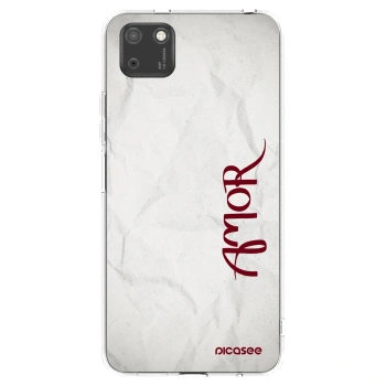 Picasee átlátszó szilikon tok az alábbi mobiltelefonokra Huawei Y5P - Amor