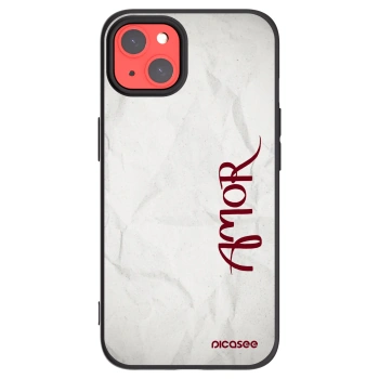 Picasee fekete szilikon tok az alábbi mobiltelefonokra Apple iPhone 13 - Amor