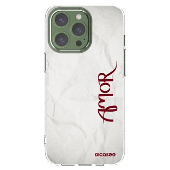 Picasee átlátszó szilikon tok az alábbi mobiltelefonokra Apple iPhone 13 Pro - Amor