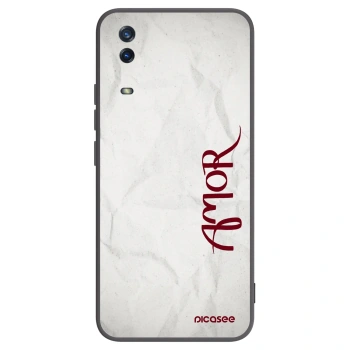 Picasee fekete szilikon tok az alábbi mobiltelefonokra Vivo Y11s - Amor