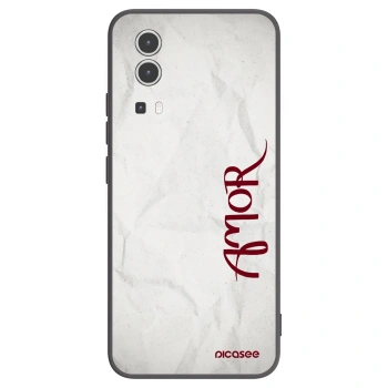 Picasee fekete szilikon tok az alábbi mobiltelefonokra Vivo Y72 5G - Amor