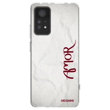Picasee átlátszó szilikon tok az alábbi mobiltelefonokra Xiaomi Redmi Note 11 Pro - Amor