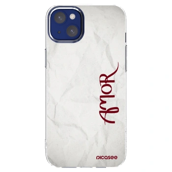 Picasee átlátszó szilikon tok az alábbi mobiltelefonokra Apple iPhone 14 Plus - Amor