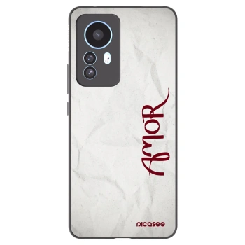 Picasee fekete szilikon tok az alábbi mobiltelefonokra Xiaomi 12T Pro - Amor