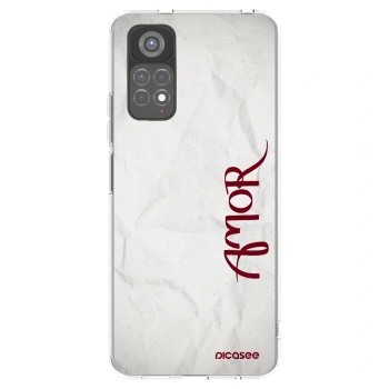 Picasee átlátszó szilikon tok az alábbi mobiltelefonokra Xiaomi Redmi Note 11S 5G - Amor