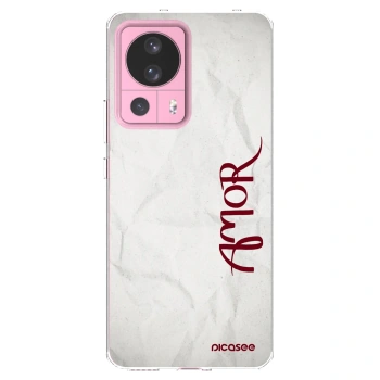 Picasee átlátszó szilikon tok az alábbi mobiltelefonokra Xiaomi 13 Lite - Amor