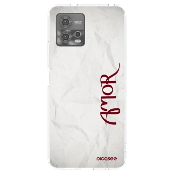 Picasee átlátszó szilikon tok az alábbi mobiltelefonokra Motorola Moto G72 - Amor