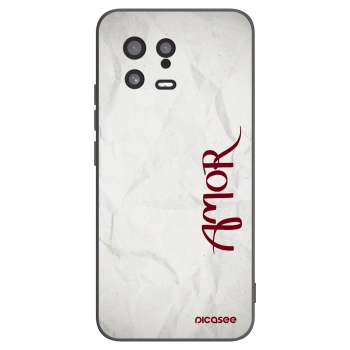 Picasee fekete szilikon tok az alábbi mobiltelefonokra Xiaomi 13 - Amor