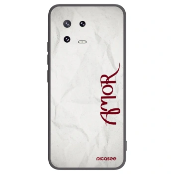Picasee fekete szilikon tok az alábbi mobiltelefonokra Xiaomi 13 Pro - Amor