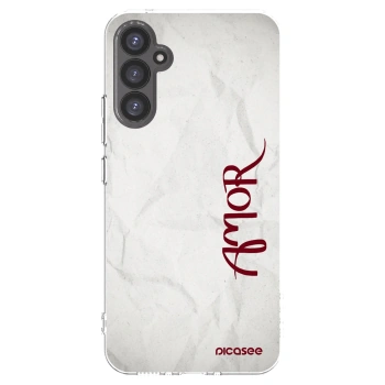 Picasee átlátszó szilikon tok az alábbi mobiltelefonokra Samsung Galaxy A34 5G A346B - Amor