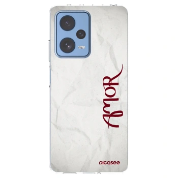 Picasee átlátszó szilikon tok az alábbi mobiltelefonokra Xiaomi Redmi Note 12 Pro 5G - Amor