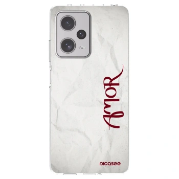 Picasee átlátszó szilikon tok az alábbi mobiltelefonokra Xiaomi Redmi Note 12 Pro+ 5G - Amor