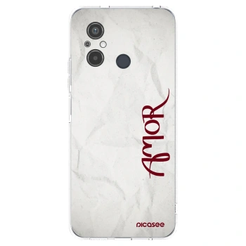 Picasee átlátszó szilikon tok az alábbi mobiltelefonokra Xiaomi Redmi 12C - Amor