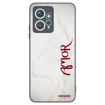 Picasee fekete szilikon tok az alábbi mobiltelefonokra Xiaomi Redmi Note 12 4G - Amor