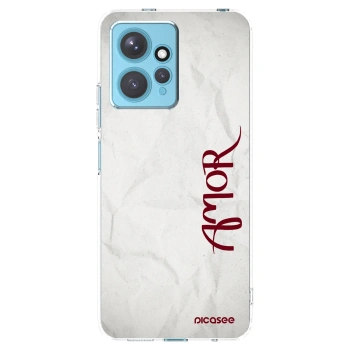 Picasee átlátszó szilikon tok az alábbi mobiltelefonokra Xiaomi Redmi Note 12 4G - Amor
