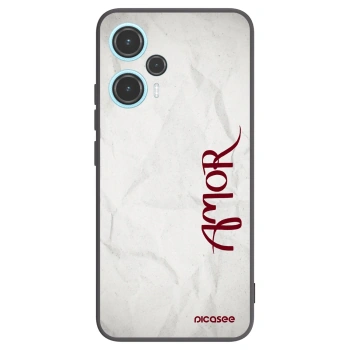 Picasee fekete szilikon tok az alábbi mobiltelefonokra Xiaomi Poco F5 - Amor