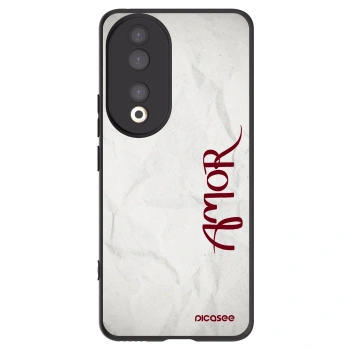 Picasee fekete szilikon tok az alábbi mobiltelefonokra Honor 90 5G - Amor