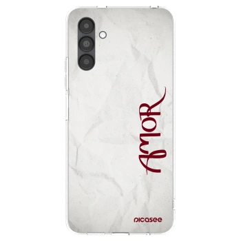 Picasee átlátszó szilikon tok az alábbi mobiltelefonokra Samsung Galaxy A04s A047F - Amor