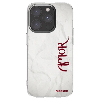 Picasee átlátszó szilikon tok az alábbi mobiltelefonokra Apple iPhone 15 Pro - Amor