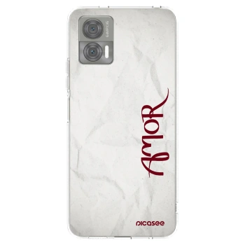 Picasee átlátszó szilikon tok az alábbi mobiltelefonokra Motorola Edge 30 Neo - Amor