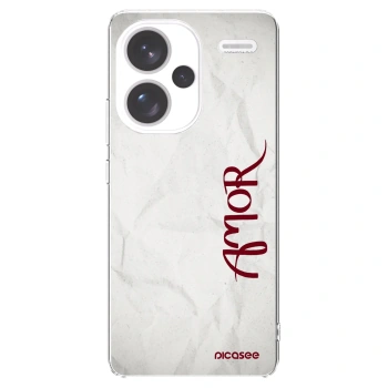 Picasee átlátszó szilikon tok az alábbi mobiltelefonokra Xiaomi Redmi Note 13 Pro+ 5G - Amor