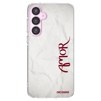 Picasee átlátszó szilikon tok az alábbi mobiltelefonokra Samsung Galaxy A55 5G A556B - Amor