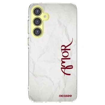 Picasee átlátszó szilikon tok az alábbi mobiltelefonokra Samsung Galaxy A35 5G A356B - Amor