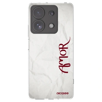 Picasee átlátszó szilikon tok az alábbi mobiltelefonokra Xiaomi Redmi Note 13 Pro 4G - Amor