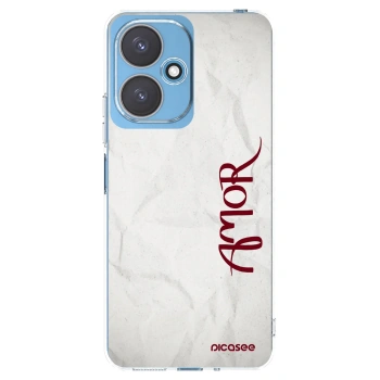 Picasee átlátszó szilikon tok az alábbi mobiltelefonokra Xiaomi Redmi 13C 5G - Amor