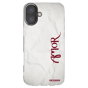 Picasee átlátszó szilikon tok az alábbi mobiltelefonokra Apple iPhone 16 Plus - Amor