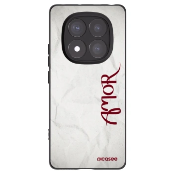 Picasee fekete szilikon tok az alábbi mobiltelefonokra Xiaomi Redmi Note 14 Pro 5G - Amor