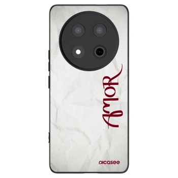 Picasee fekete szilikon tok az alábbi mobiltelefonokra Honor Magic7 Lite 5G - Amor