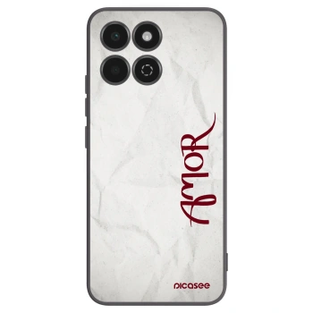 Picasee fekete szilikon tok az alábbi mobiltelefonokra Honor 200 Smart 5G - Amor