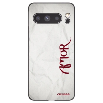 Picasee fekete szilikon tok az alábbi mobiltelefonokra Google Pixel 8 Pro - Amor