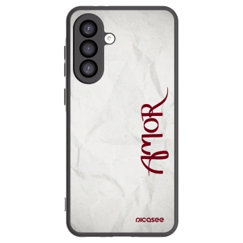 Picasee fekete szilikon tok az alábbi mobiltelefonokra Samsung Galaxy A26 5G A266B - Amor