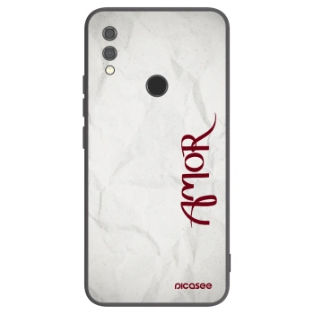 Picasee fekete szilikon tok az alábbi mobiltelefonokra Xiaomi Redmi Note 7 - Amor