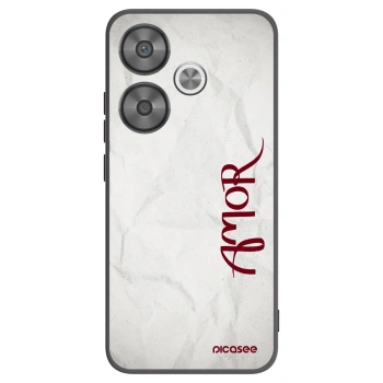 Picasee fekete szilikon tok az alábbi mobiltelefonokra Xiaomi Poco F6 - Amor