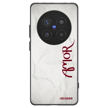 Picasee fekete szilikon tok az alábbi mobiltelefonokra Vivo X200 Pro - Amor
