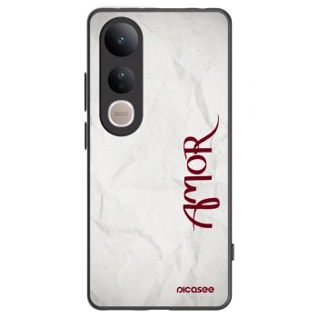 Picasee fekete szilikon tok az alábbi mobiltelefonokra Vivo V50 Lite 5G - Amor