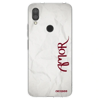 Picasee átlátszó szilikon tok az alábbi mobiltelefonokra Xiaomi Redmi 7 - Amor