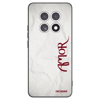 Picasee fekete szilikon tok az alábbi mobiltelefonokra Xiaomi Redmi Note 15 - Amor