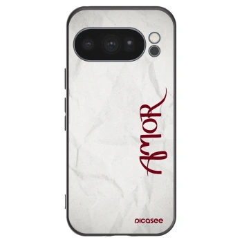 Picasee fekete szilikon tok az alábbi mobiltelefonokra Google Pixel 10 Pro - Amor
