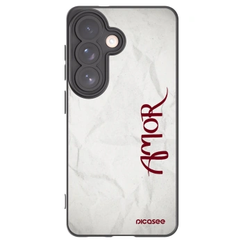 Picasee fekete szilikon tok az alábbi mobiltelefonokra Samsung Galaxy S26 - Amor