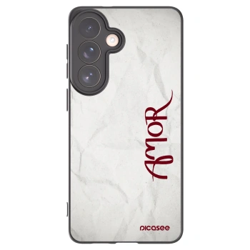 Picasee fekete szilikon tok az alábbi mobiltelefonokra Samsung Galaxy S26+ - Amor