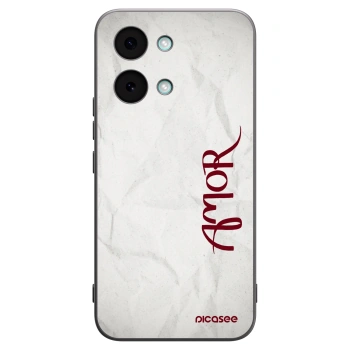 Picasee fekete szilikon tok az alábbi mobiltelefonokra Xiaomi Poco X8 Pro Max - Amor