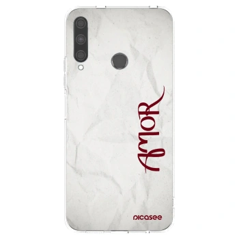 Picasee átlátszó szilikon tok az alábbi mobiltelefonokra Huawei P40 Lite E - Amor